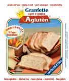 Agluten - Bezlepkové krajíce chleba Granfette s vlákninou 150 g (2 x 75 g) 